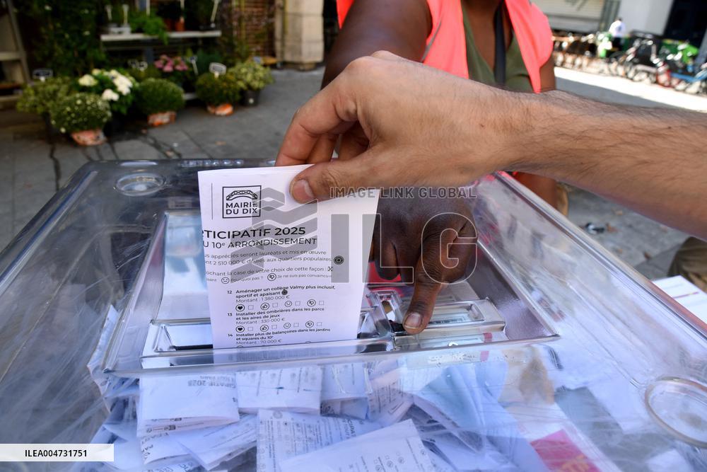 Participatory Budget - Paris