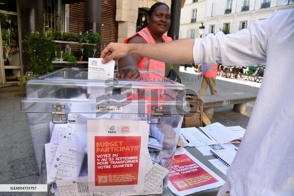 Participatory Budget - Paris