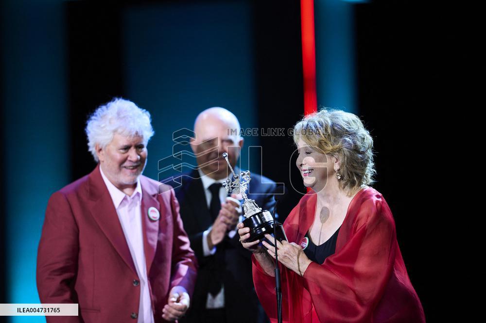 73rd San Sebastian International Film Festival: ‘Pedro Almodovar, Agustin Almodovar, Esther Garcia - Donostia Award