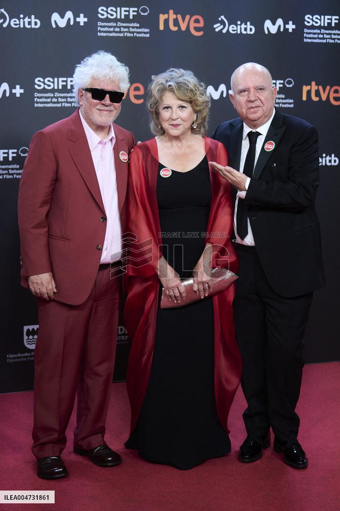 73rd San Sebastian International Film Festival - Red Carpet Opening Ceremony