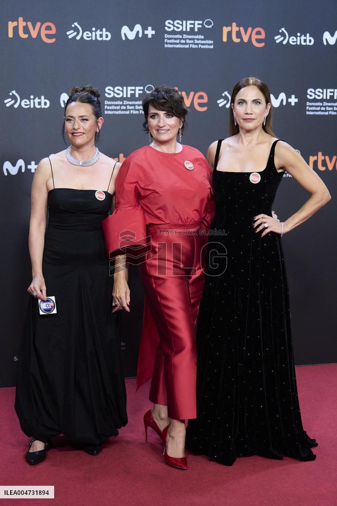 73rd San Sebastian International Film Festival - Red Carpet Opening Ceremony
