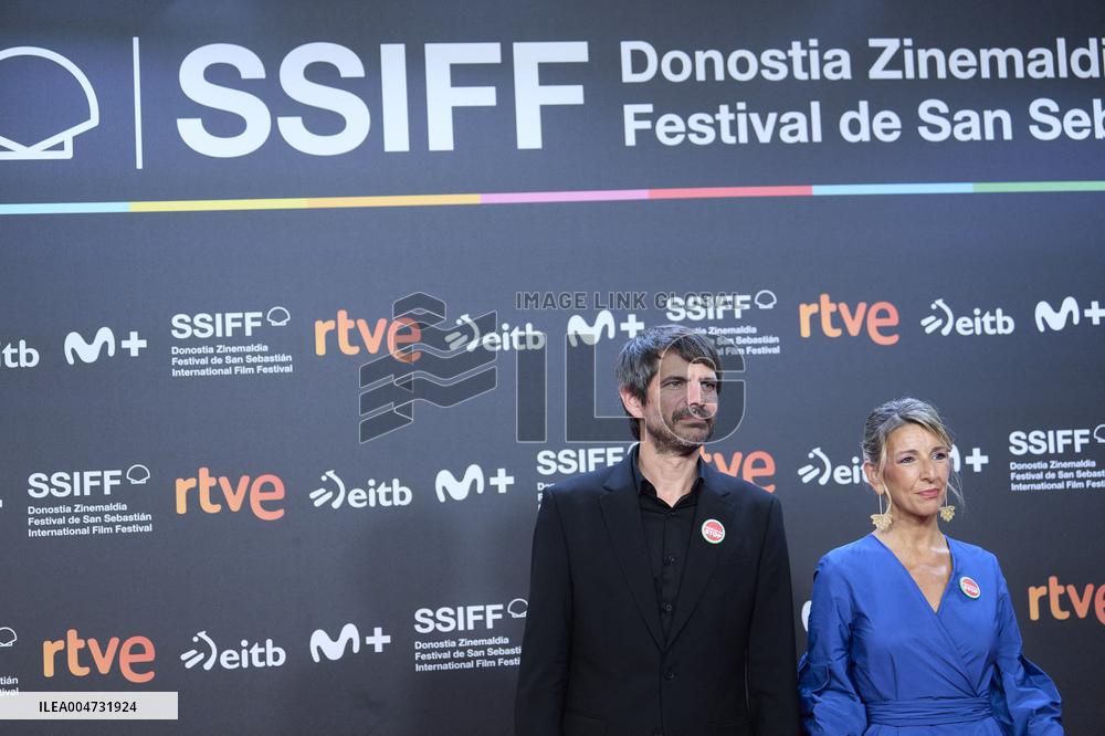 73rd San Sebastian International Film Festival - Red Carpet Opening Ceremony