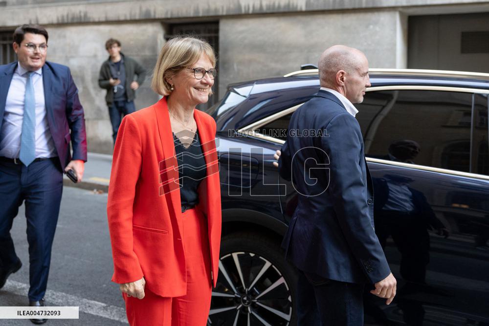 Meeting of Michel Barnier for the Partial Legislative Election - Paris AJ