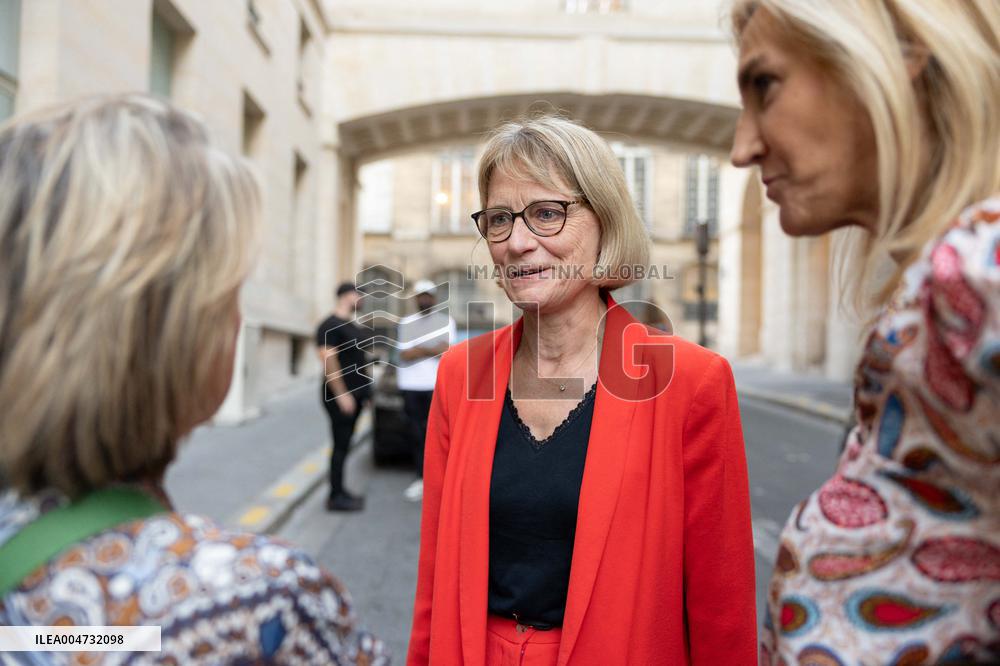 Meeting of Michel Barnier for the Partial Legislative Election - Paris AJ