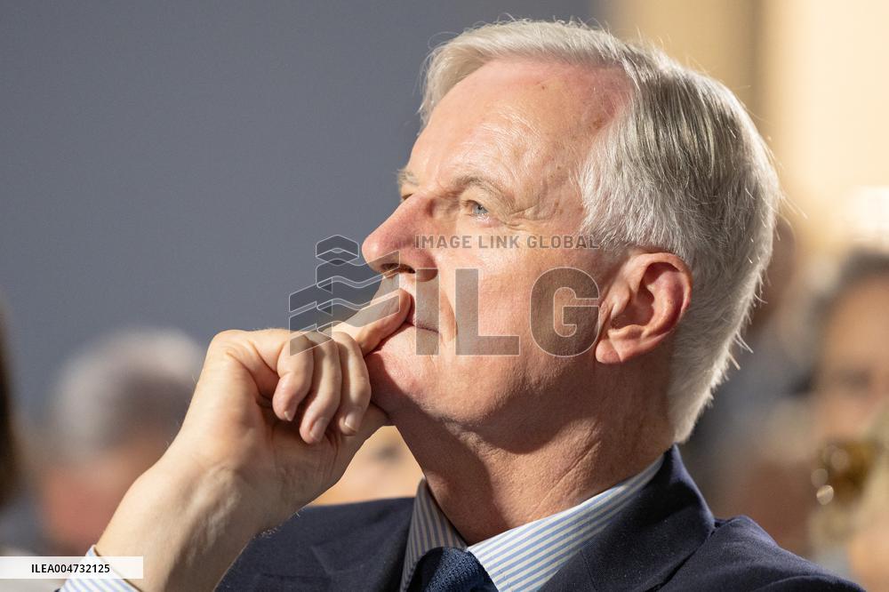 Meeting of Michel Barnier for the Partial Legislative Election - Paris AJ
