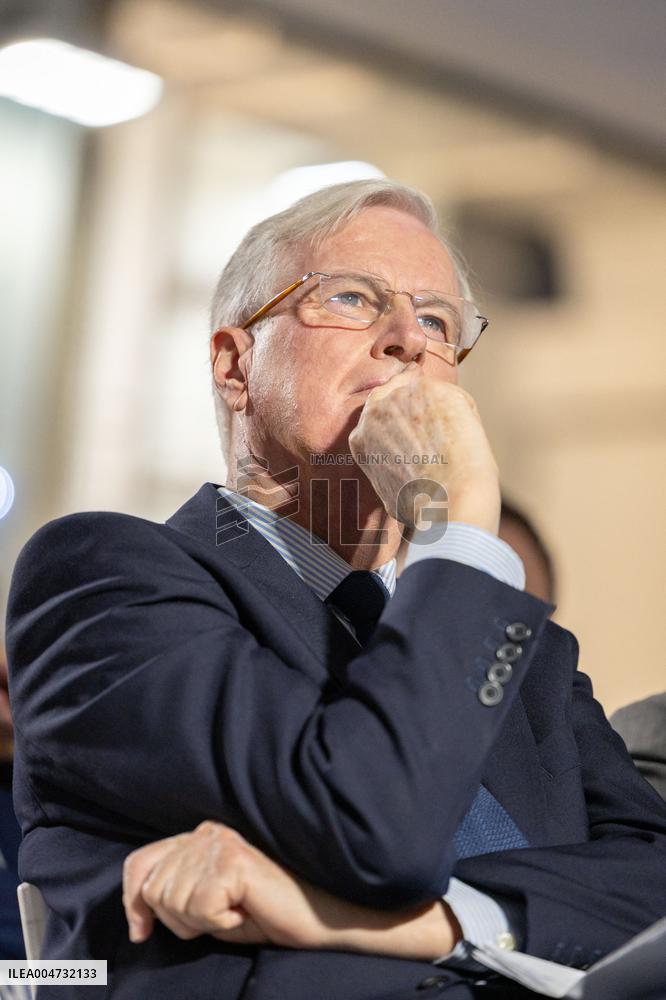 Meeting of Michel Barnier for the Partial Legislative Election - Paris AJ