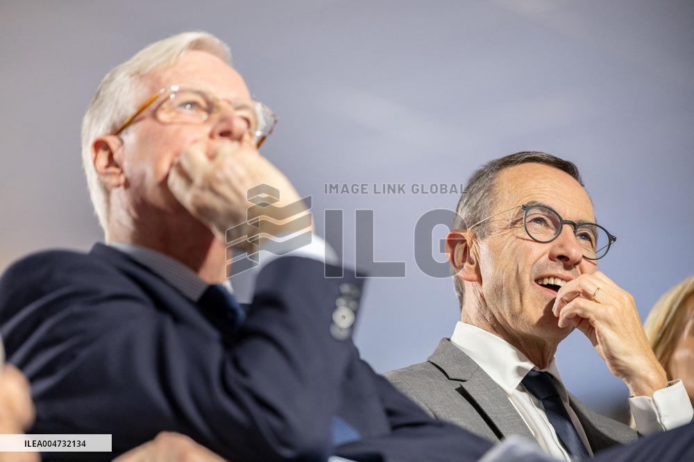 Meeting of Michel Barnier for the Partial Legislative Election - Paris AJ