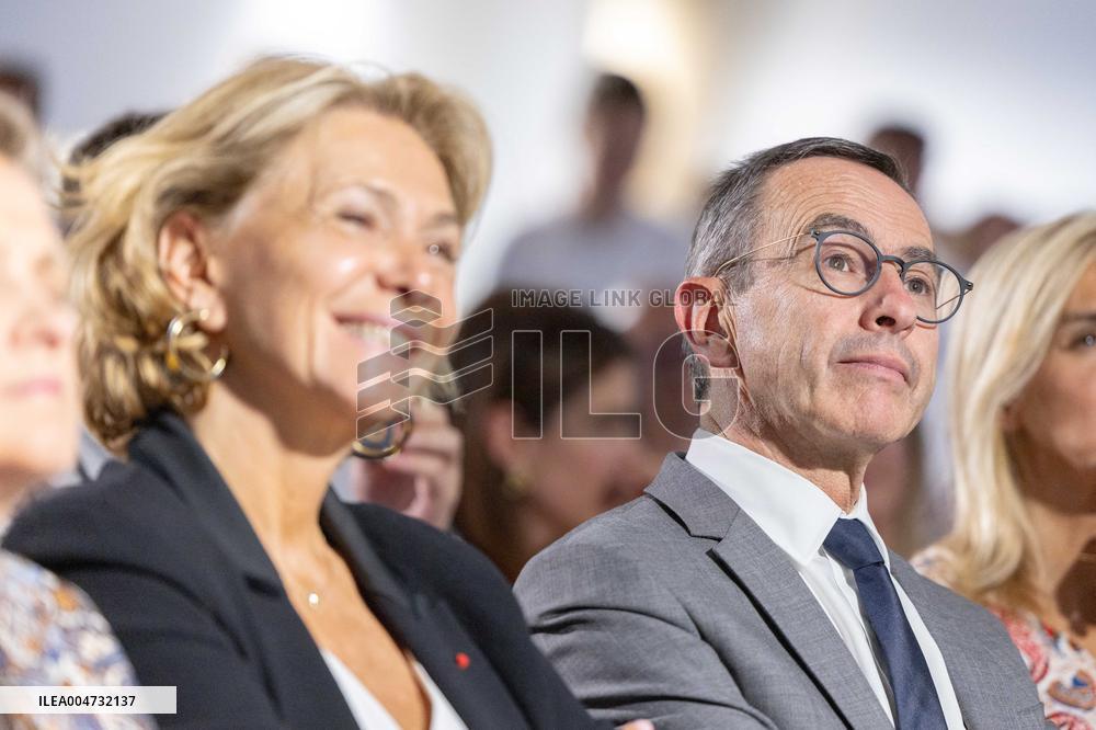 Meeting of Michel Barnier for the Partial Legislative Election - Paris AJ