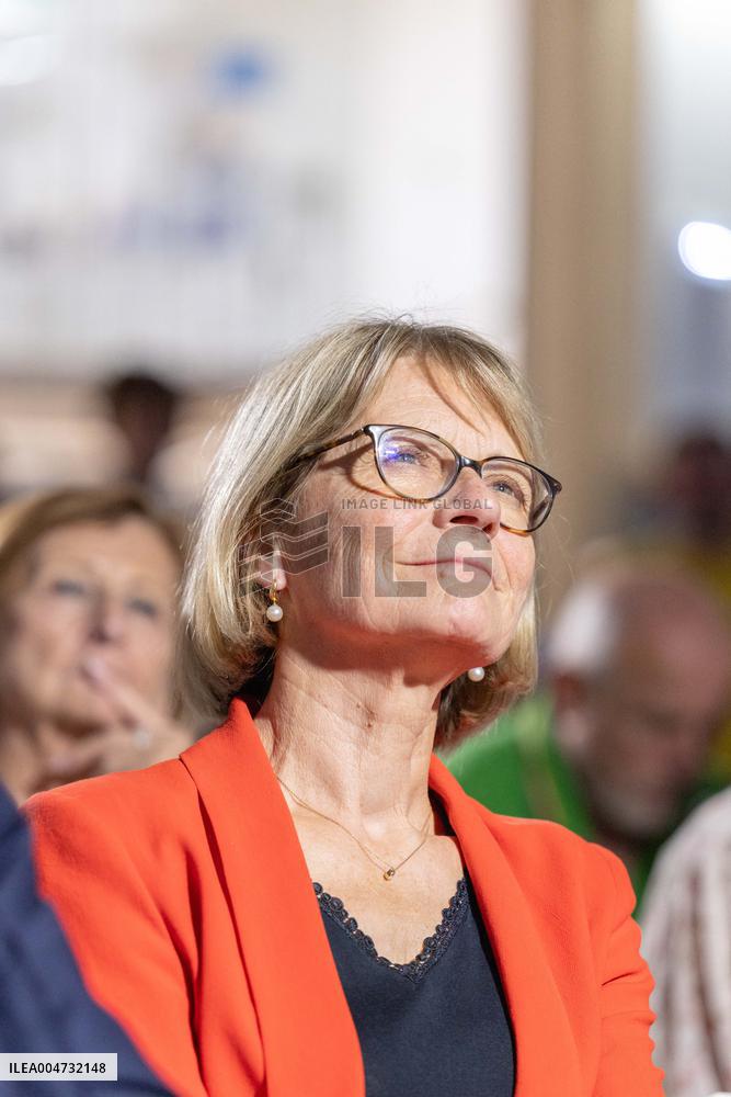 Meeting of Michel Barnier for the Partial Legislative Election - Paris AJ