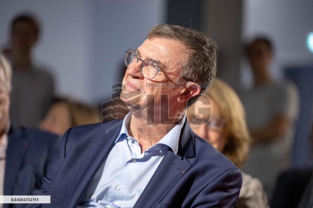 Meeting of Michel Barnier for the Partial Legislative Election - Paris AJ
