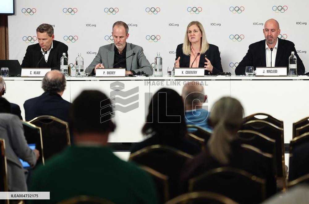 IOC Executive Board Press Conference - Milan