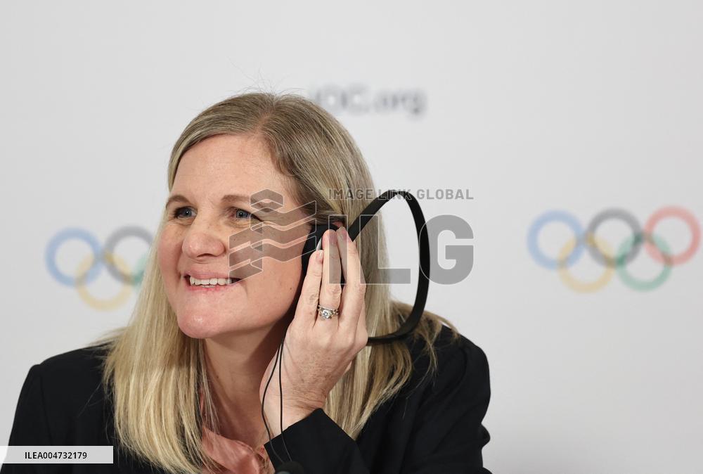 IOC Executive Board Press Conference - Milan