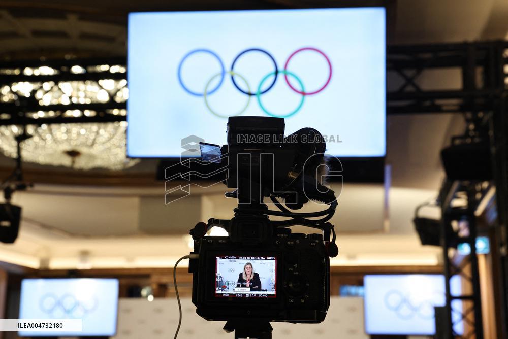 IOC Executive Board Press Conference - Milan
