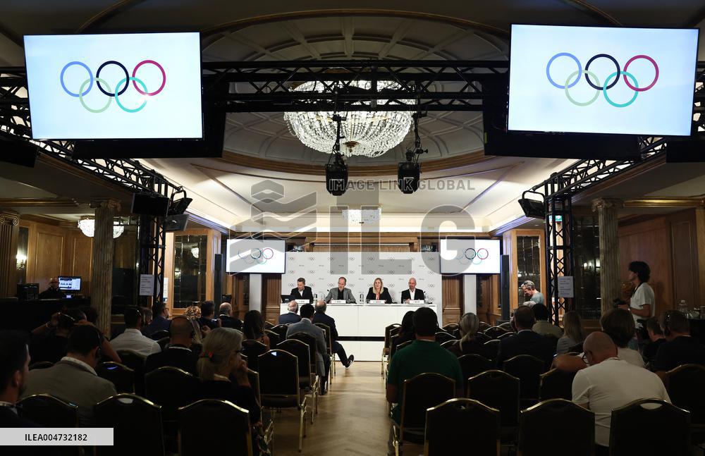 IOC Executive Board Press Conference - Milan