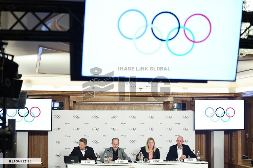 IOC Executive Board Press Conference - Milan
