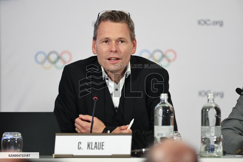IOC Executive Board Press Conference - Milan