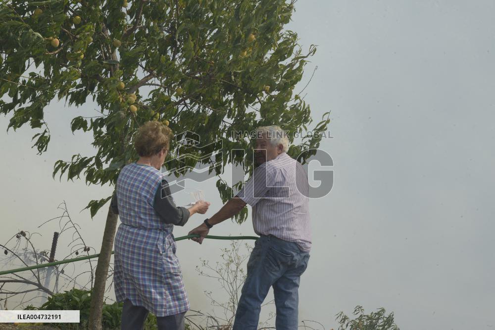 Fire in O Bolo affects more than 20 hectares