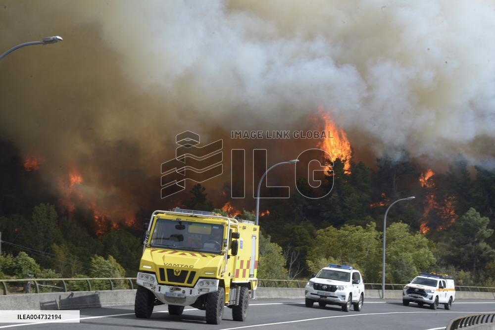 Fire in O Bolo affects more than 20 hectares