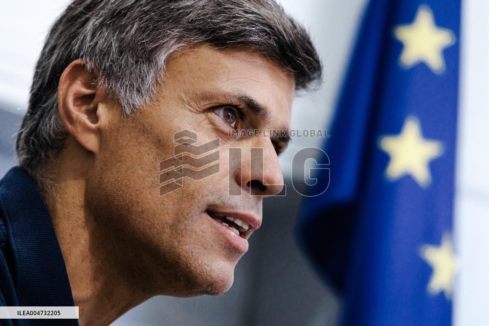 Venezuelan opposition leader Leopoldo Lopez - Madrid