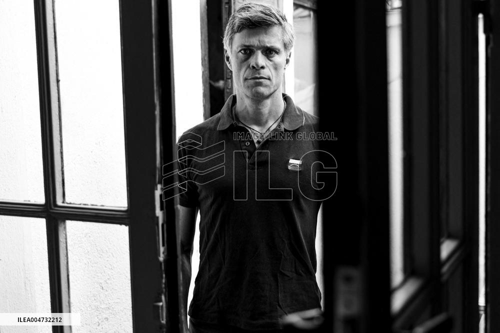 Venezuelan opposition leader Leopoldo Lopez - Madrid