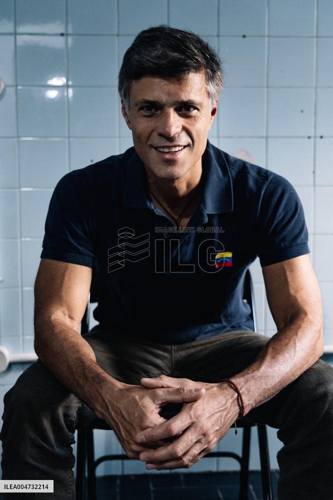 Venezuelan opposition leader Leopoldo Lopez - Madrid