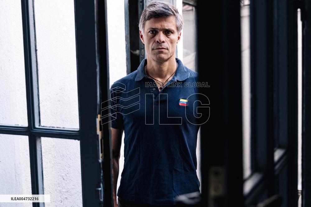 Venezuelan opposition leader Leopoldo Lopez - Madrid
