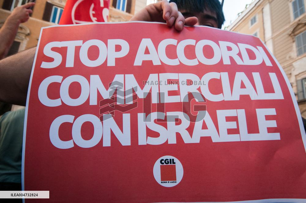 Rally For Solidarity With Palestine - Rome