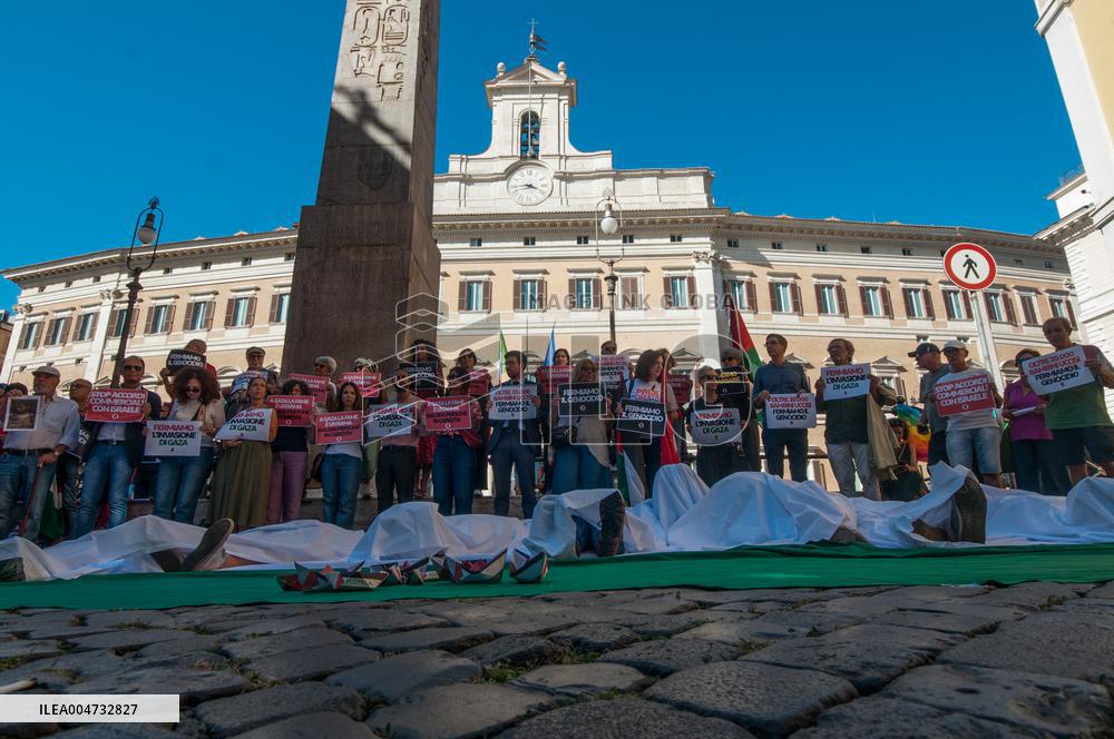 Rally For Solidarity With Palestine - Rome