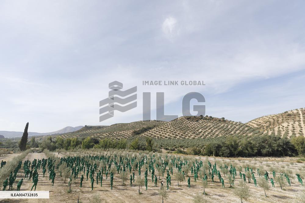Spencer Tunick makes his first art installation in Andalucia