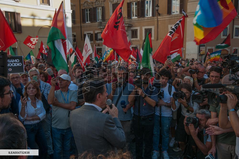 Rally For Solidarity With Palestine - Rome