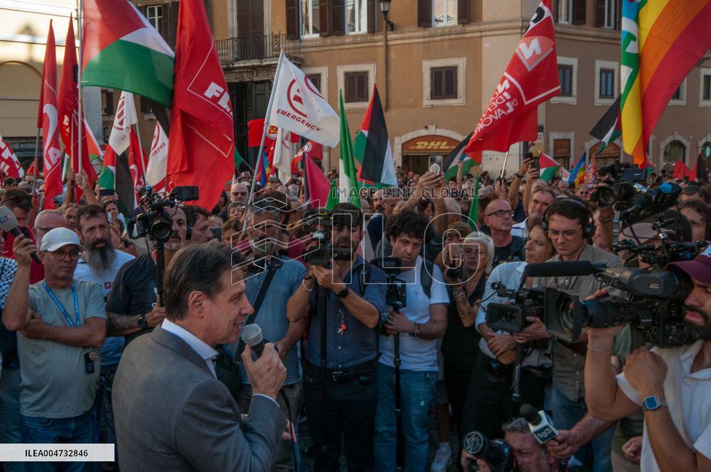Rally For Solidarity With Palestine - Rome