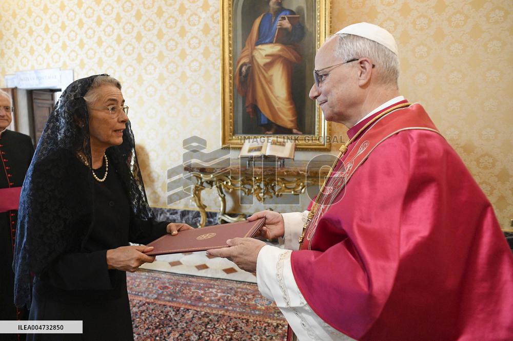 Pope Leo XIV Receives The Ambassador Of Portugal - Vatican