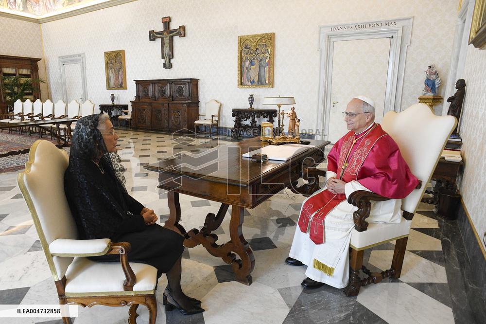 Pope Leo XIV Receives The Ambassador Of Portugal - Vatican