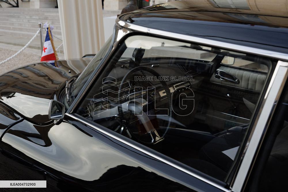 European heritage days - General de Gaulle DS Official Car