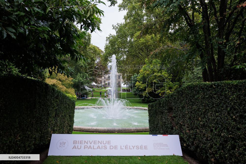 European Heritage Days - Elysee Palace