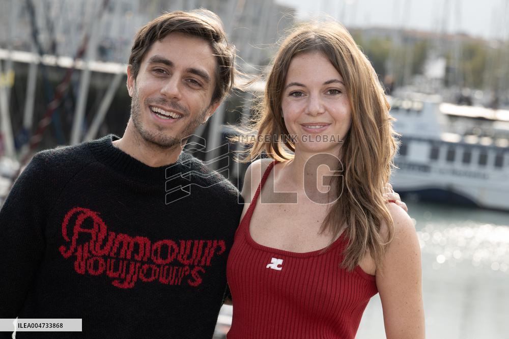 Rochelle Fiction Festival Fleur Bleue Photocall