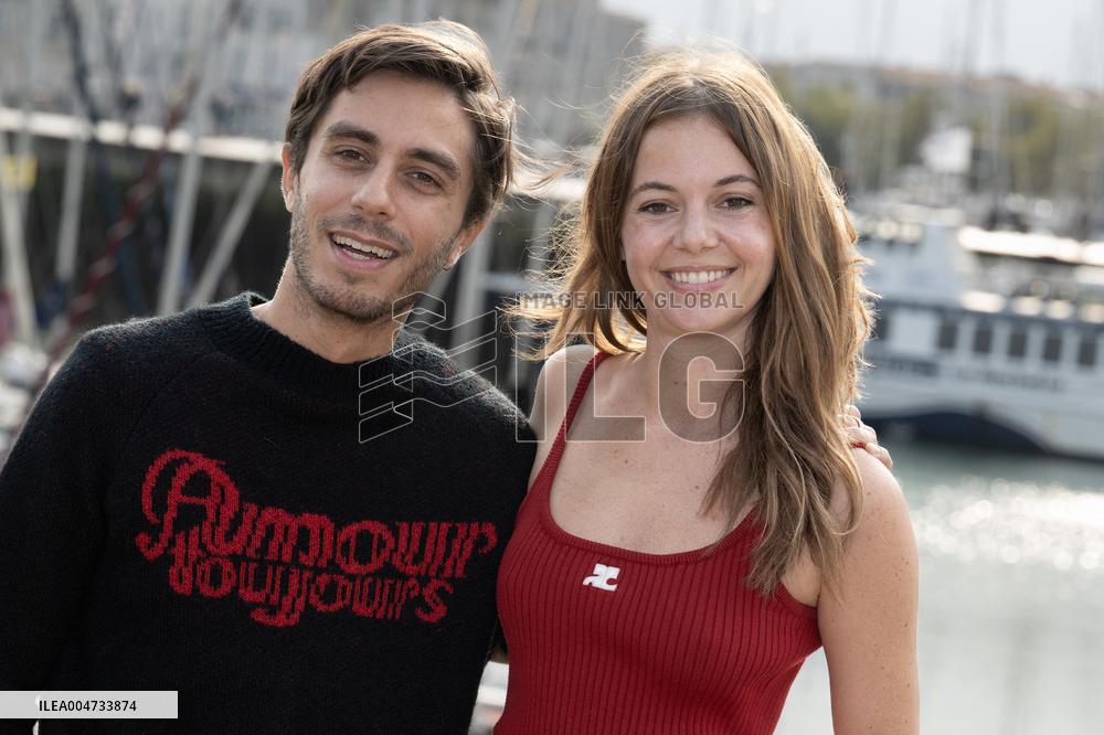 Rochelle Fiction Festival Fleur Bleue Photocall