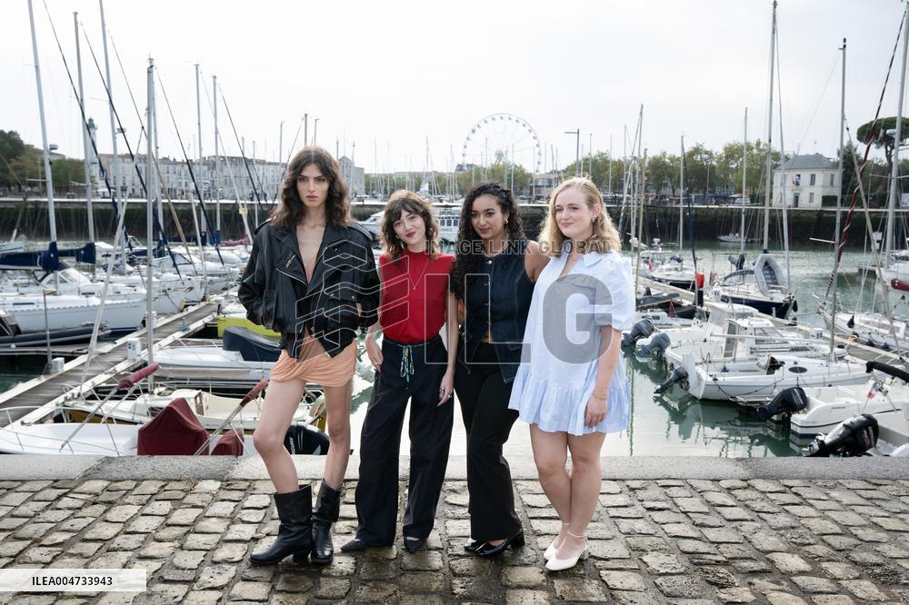 Rochelle Fiction Festival Pecheresse Photocall