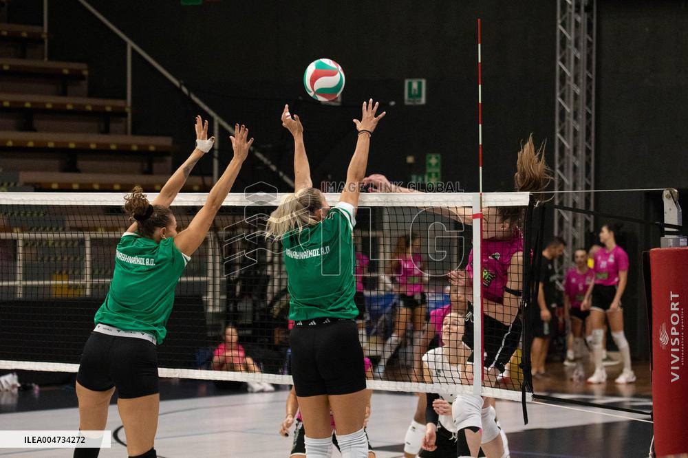 VOLLEY - Amichevole - 1° Torneo Citta di Pordenone - Megabox Ond. Savio Vallefoglia vs Panathinaikos Atene