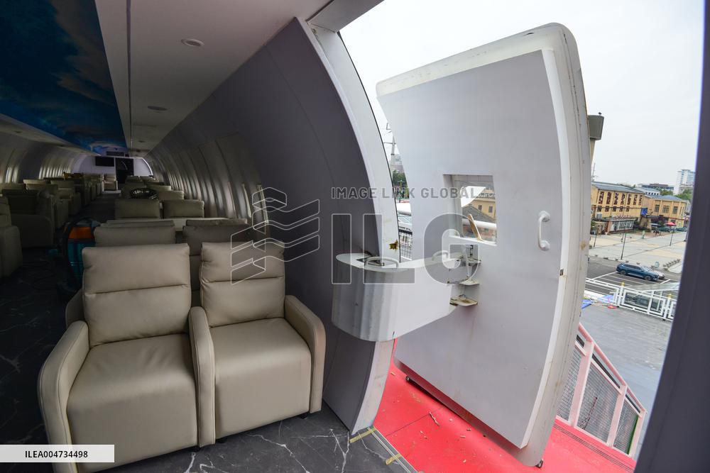 Airplane Restaurant in Fuyang