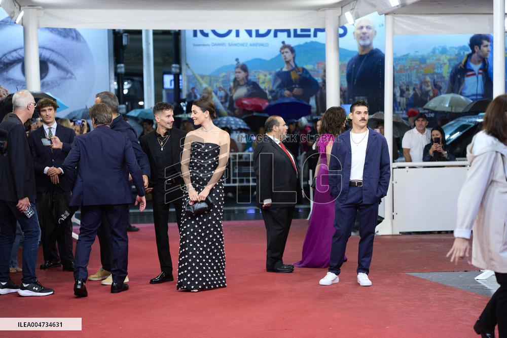 73rd San Sebastian International Film Festival:  Los Tigres Red Carpet