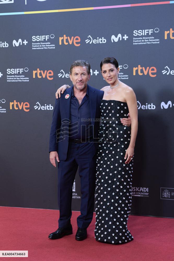 73rd San Sebastian International Film Festival:  Los Tigres Red Carpet