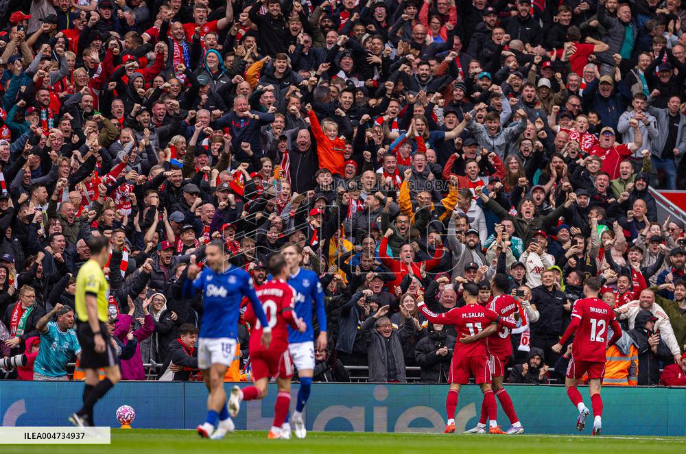 English Premier League Liverpool FC vs Everton FC - Liverpool