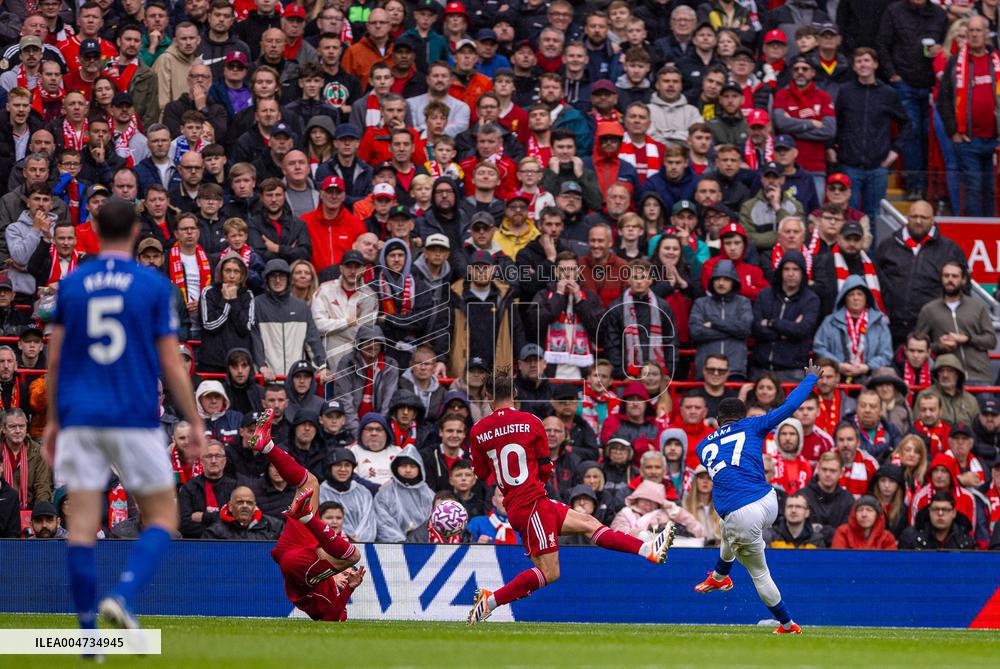 English Premier League Liverpool FC vs Everton FC - Liverpool