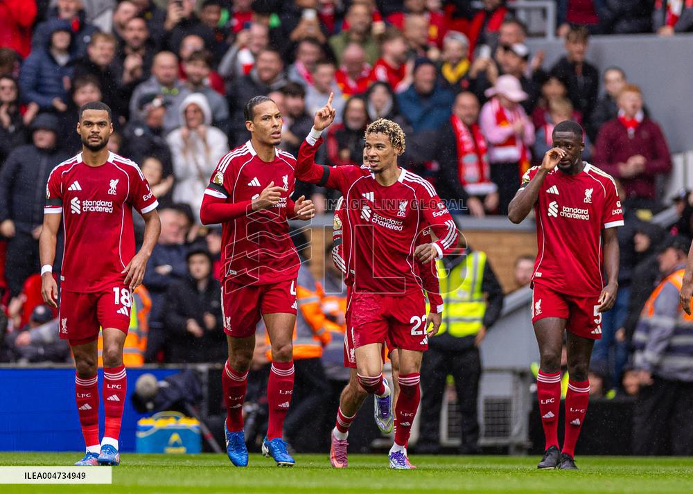 English Premier League Liverpool FC vs Everton FC - Liverpool