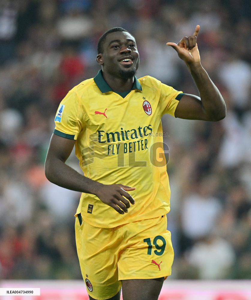 Football Udinese and AC Milan - Udine