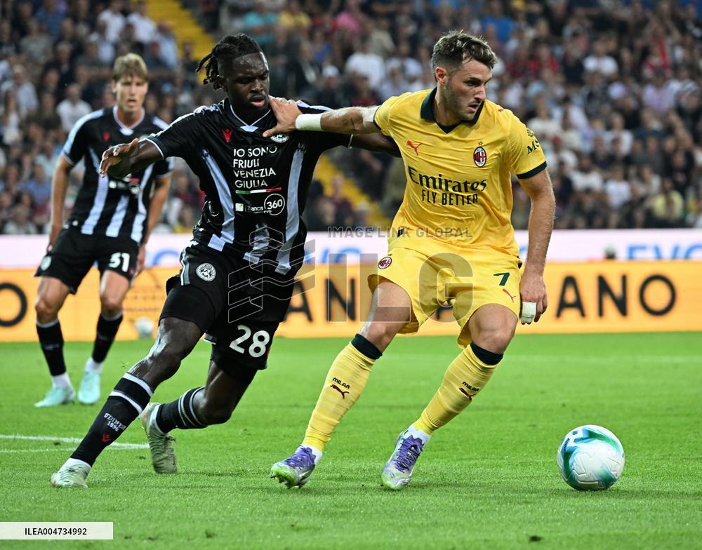 Football Udinese and AC Milan - Udine