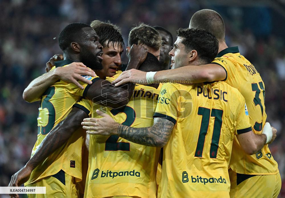 Football Udinese and AC Milan - Udine