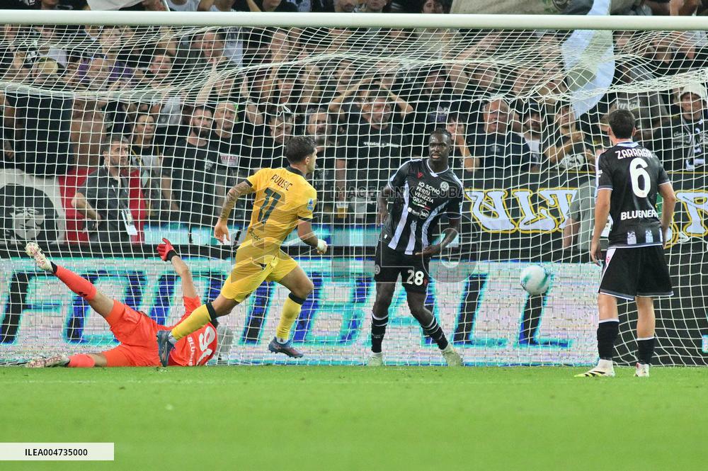 Football Udinese and AC Milan - Udine