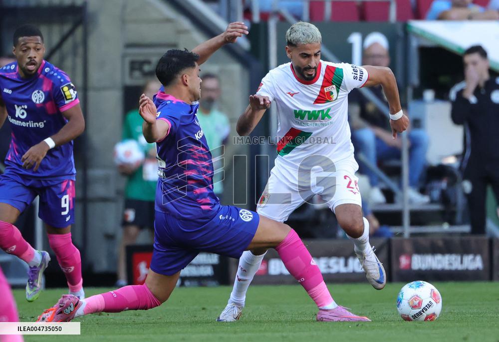 German first division Bundesliga football match between FC Augsburg and FSV Mainz
